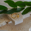 Alba Wave Gold Ring