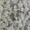 Adelina Triangle Gem Hoop Earrings