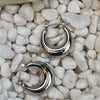 Amanda Chunky Hoop Earrings