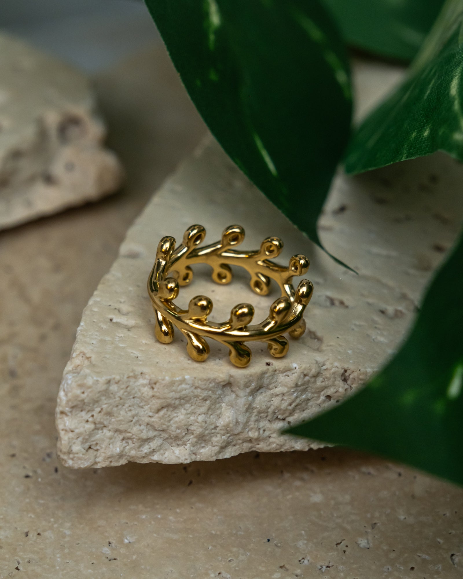 Athena  Gold Ring