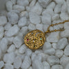 Ayla Gold Multicolor Gem Necklace