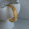 Breda Textured Cuff Bangle