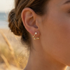 Lyra Orbit Stud Earrings