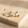 Lyra Orbit Stud Earrings