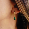 Petra Emerald Drop earrings