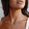 Elina Ring Pendant Necklace