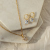 Elodie Emerald Cut Pendant Necklace