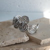 Elzbieta Circles Cuff Bangle