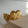 Elzbieta Circles Cuff Bangle