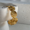 Elzbieta Circles Cuff Bangle