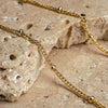 Fable Beaded Gold Chain Necklace