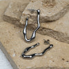 Flora Curvy Drop Earrings
