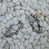 Flora Curvy Drop Earrings