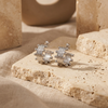 Miluse Dotted Gold Stud Earrings