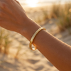 Helga Dot-Textured Bangle Bracelet