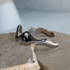 Franja Wavy Cuff Bangle
