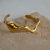 Franja Wavy Cuff Bangle