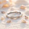 Gabriela Star Etched Ring