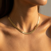 Eliza Herringbone Necklace