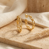 Colette Woven Hoops