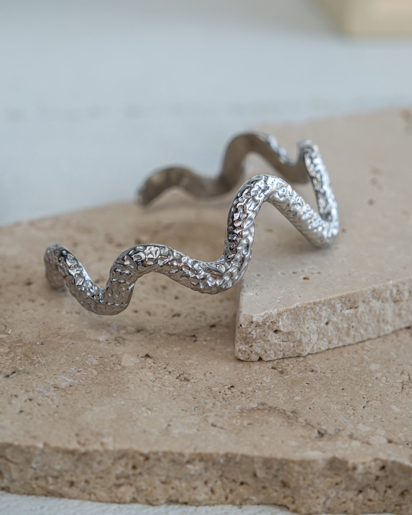 Amalia Wave Cuff Bracelet