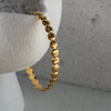 Leona Gold Pebbled Cuff Bracelet