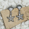Paloma Starfish Drop Stud Earrings