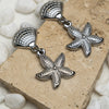 Paloma Starfish Drop Stud Earrings