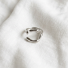 Celia Sculpted Open Ring