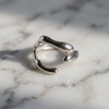 Celia Sculpted Open Ring