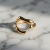 Celia Sculpted Open Ring