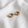 Amara Zirconia Huggie Earrings