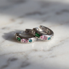 Amara Zirconia Huggie Earrings