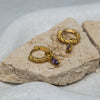 Noemi Gem Drop Earrings (Gold)