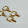 Noemi Gem Drop Earrings (Gold)