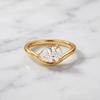 Isolde Pear Ring