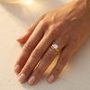 Isolde Pear Ring