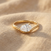 Isolde Pear Ring