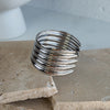 Simona Ribbed Cuff Bracelet