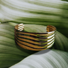 Roberta Ribbed Cuff Bracelet