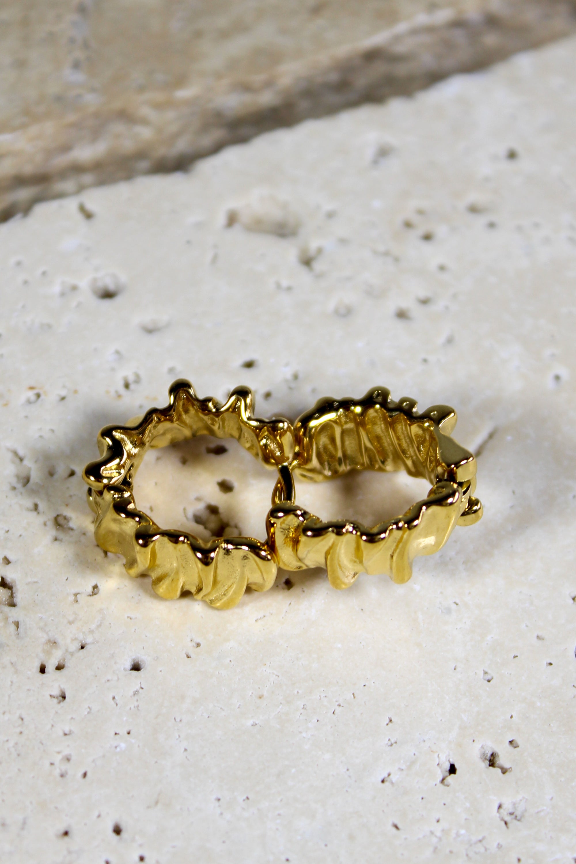 Siri Gold Hoop Earrings