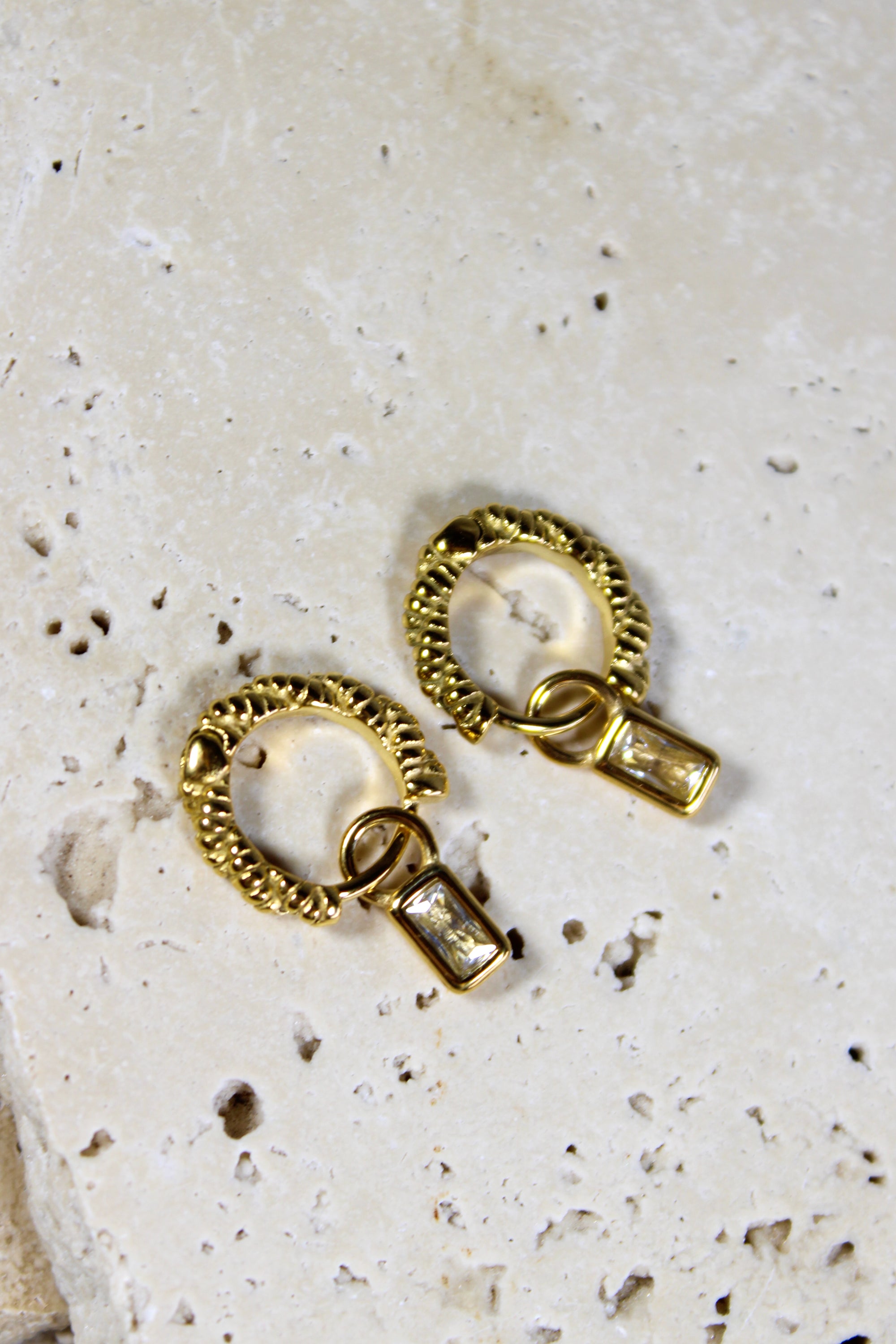 Noemi Gold Hoop Earrings