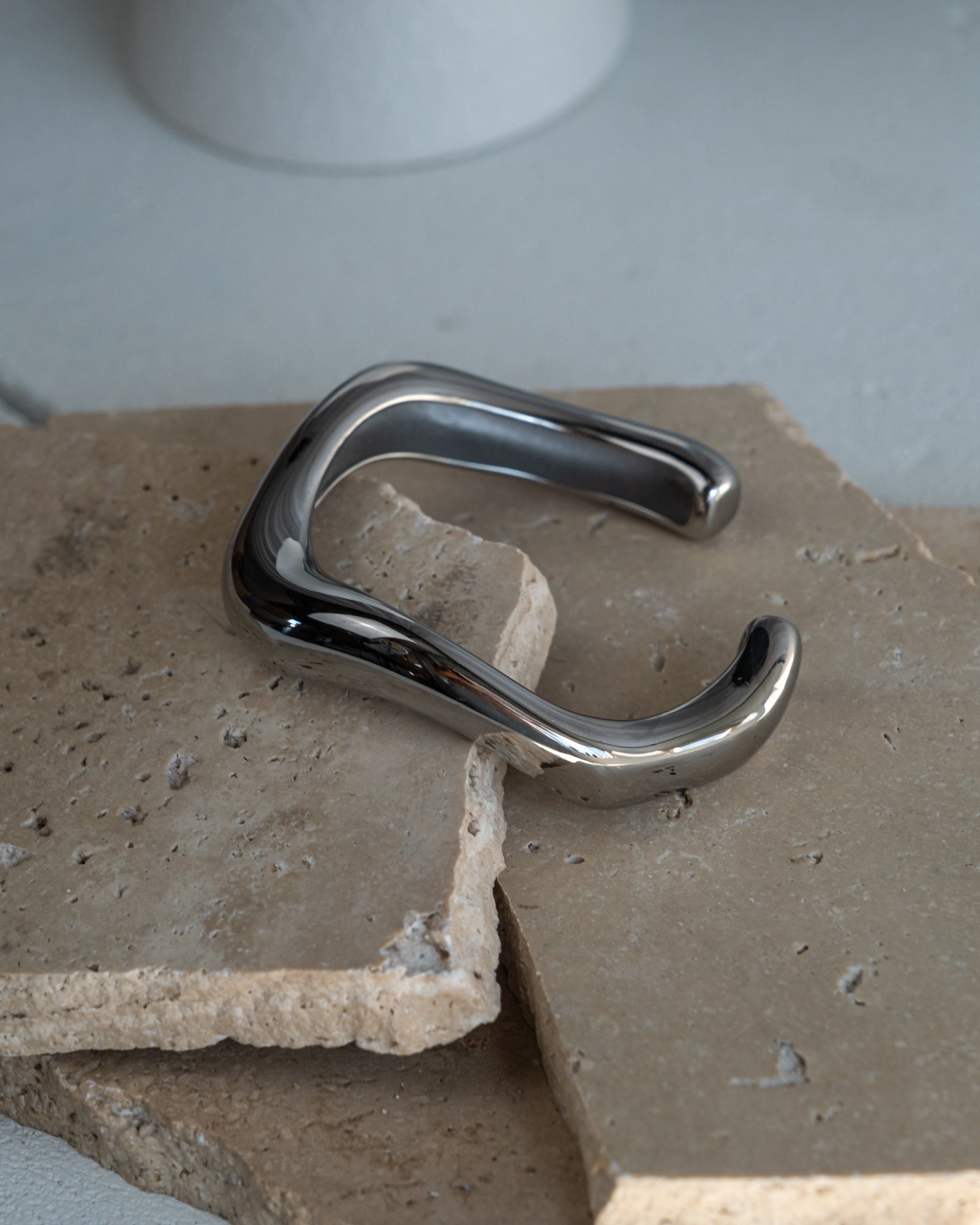 Melina Bold  Sculpted Cuff Bracelet