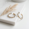 Colette Woven Hoops