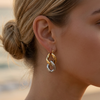 Solene Link Hoop