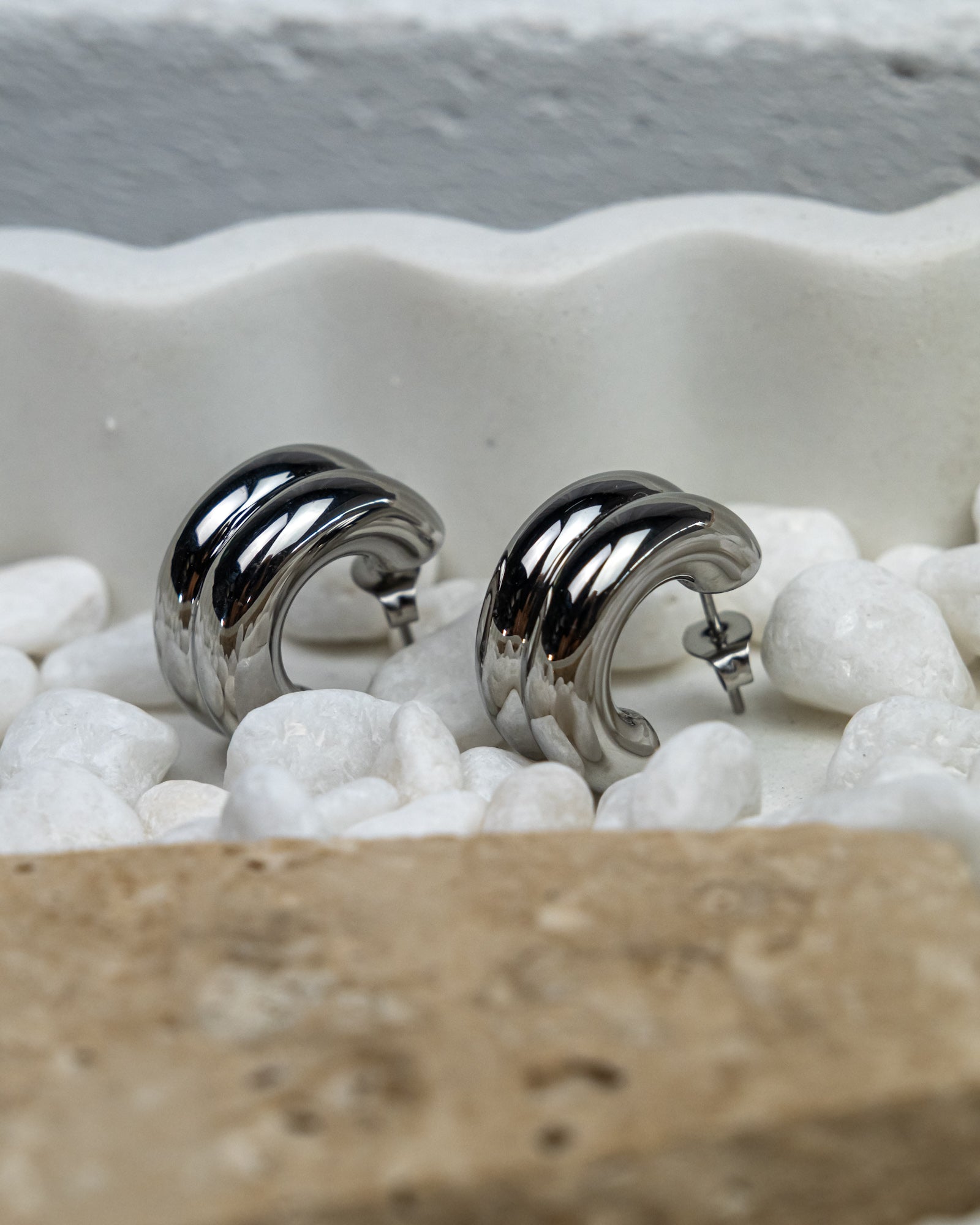 Ulani Macaroni Stud Earrings