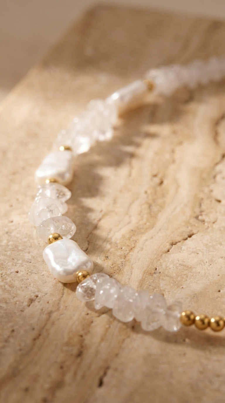 Morgan Semi Precious stone Necklace