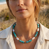 Morgan Semi Precious stone Necklace